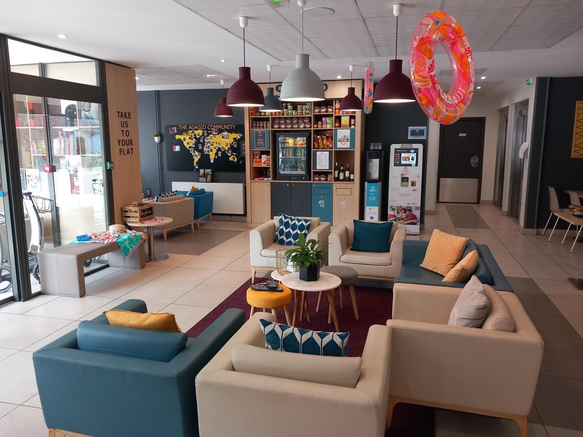 Aparthotel Adagio Access Le Havre Les Docks Bagian luar foto